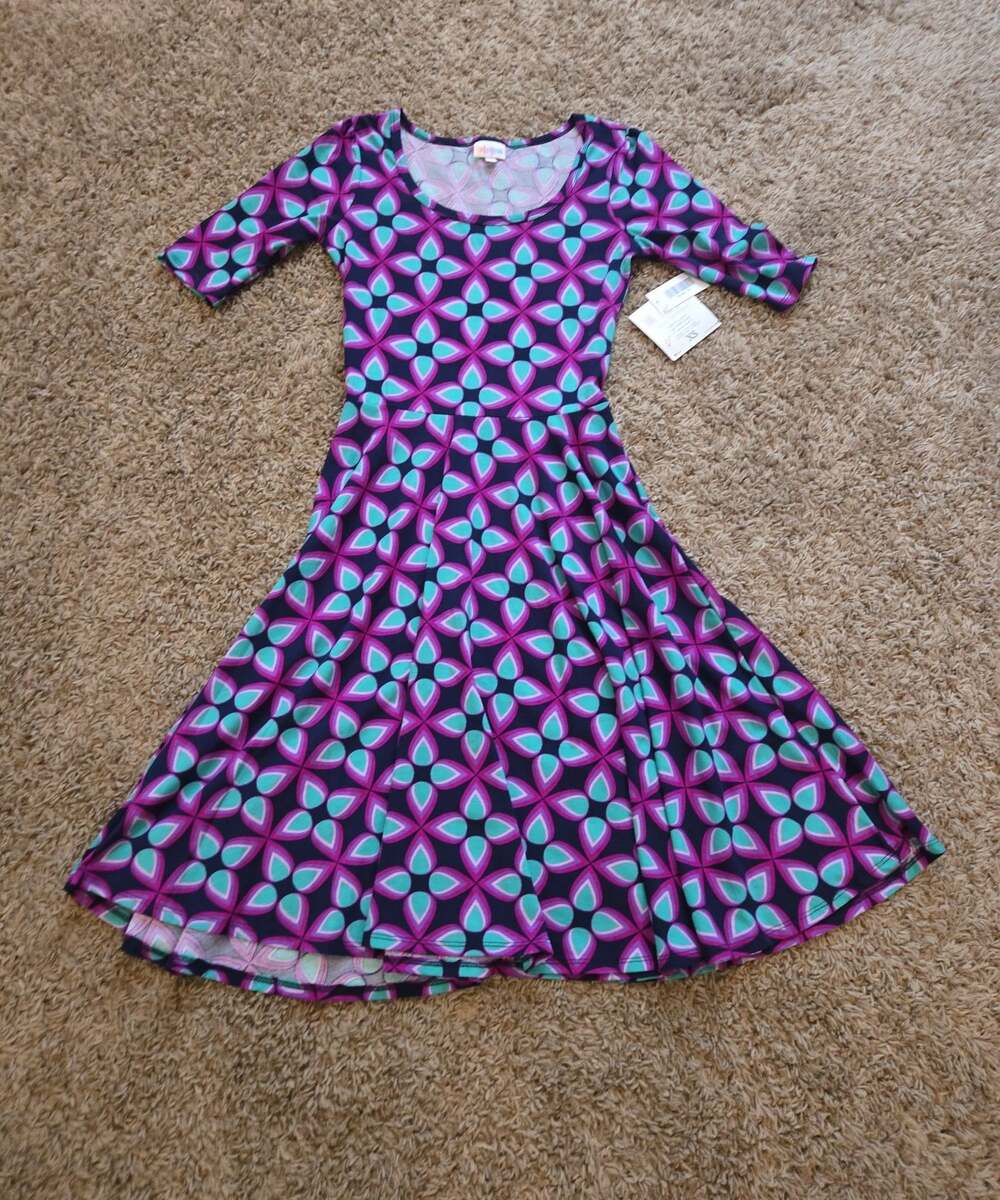 ** New Lularoe Nicole dress size xs xsmall